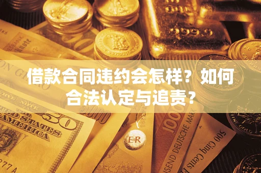 济南借款合同违约会怎样？如何合法认定与追责？