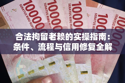 济南合法拘留老赖的实操指南：条件、流程与信用修复全解析